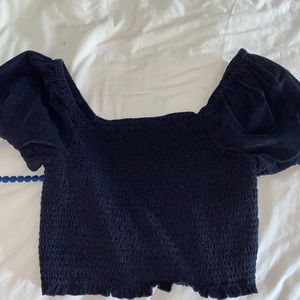 American Eagle Top (Navy Blue)